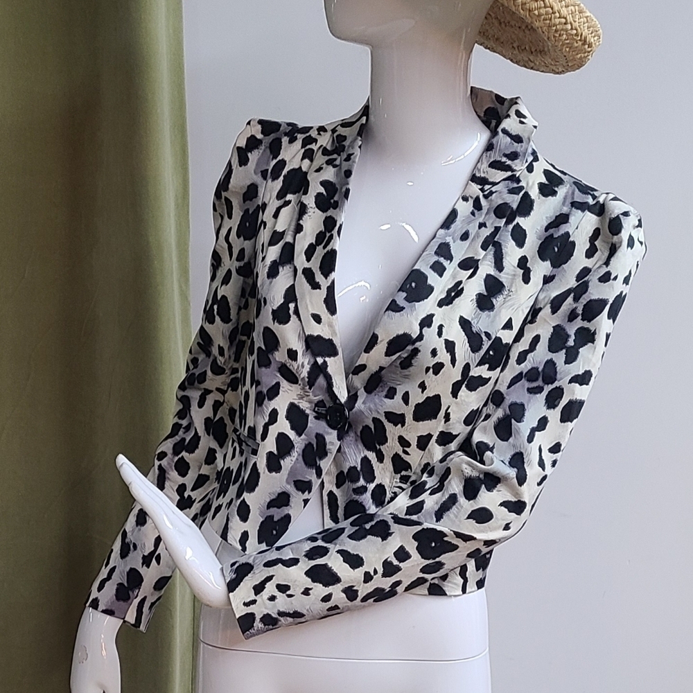 Love Culture Printed Blazer